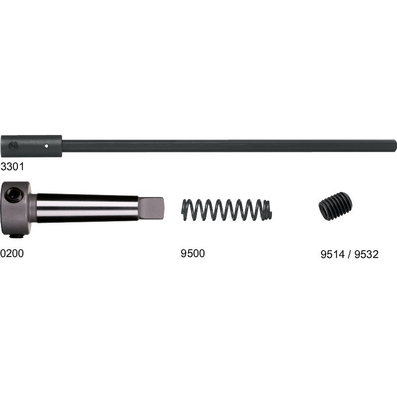 ACCESORIOS PARA CORONA PERFORADORA ALARGADOR PARA HUSILLOS HEXA 11MM - 7/16. LONGITUD TOTAL 300 MM
