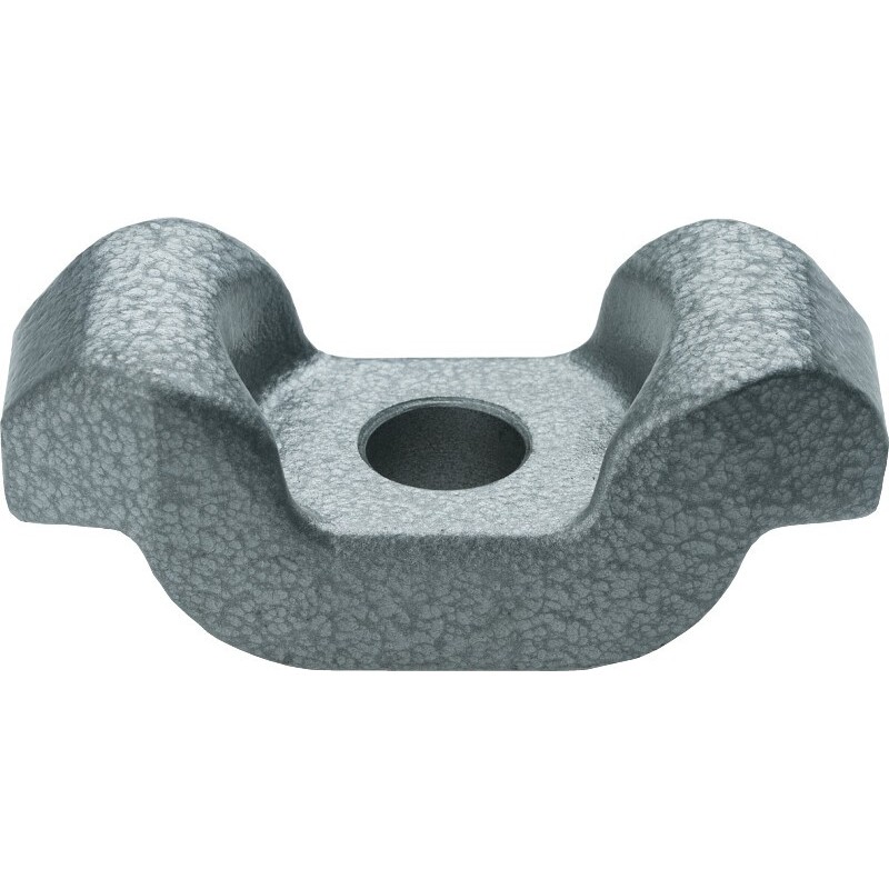 DIN 6316-B BRIDA ACODADA DOBLE 25 X 140 MM