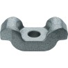 DIN 6316-B BRIDA ACODADA DOBLE 25 X 140 MM