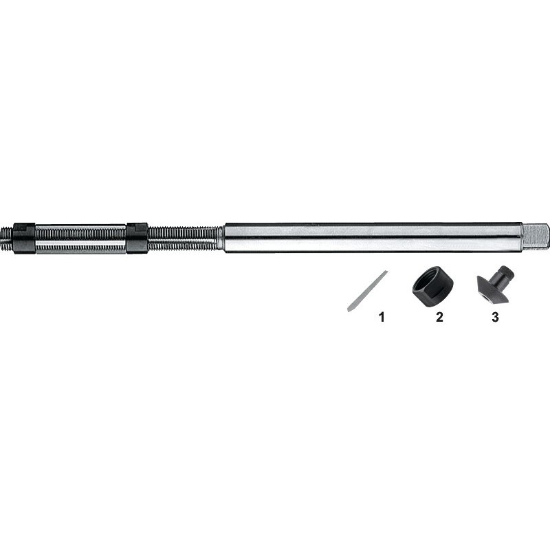 HUNGER ESCARIADOR MANO AJUSTABLE HSS TIPO V. PARA GUIAS DE VALVULAS 5.4 - 6 MM