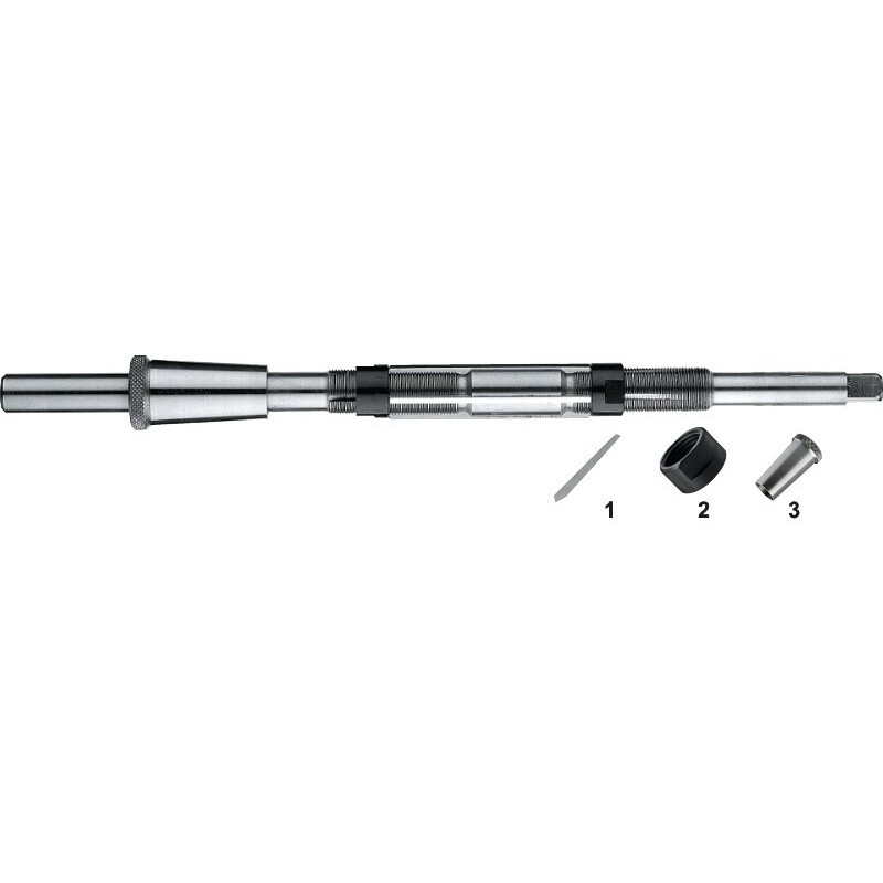 HUNGER ESCARIADOR MANO AJUSTABLE HSS TIPO K. GUIA SIMPLE 31.5 - 37 MM