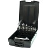 JUEGO DE AVELLANADORES VARI HP2 UNI HSS-E DIN 335-C 42.548. 90B:. 3 LABIOS. ALTIN-X 10.4 - 25 MM