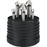 JUEGO DE AVELLANADORES ECO PRO HSS DIN 335-C 42.535. 90B:. 3 LABIOS 6.3 - 20.5 MM