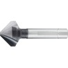 AVELLANADOR VARI HSS-E DIN 335-C 90B:. 3 LABIOS. TIALN CON 3 CHAFLANES 8.3MM