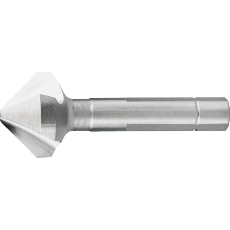 AVELLANADOR VARI HSS-E DIN 335-C 90B:. 3 LABIOS. CON 3 CHAFLANES 16.5MM