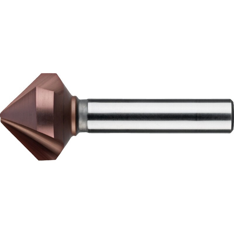 AVELLANADOR PARA DESBARBAR HSS-E 8% DIN 335-C 90B:. 3 LABIOS. ALCRN-X 8.3MM
