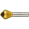 AVELLANADOR PARA DESBARBAR HSS-E 90B:. TIN CON AGUJERO 15MM
