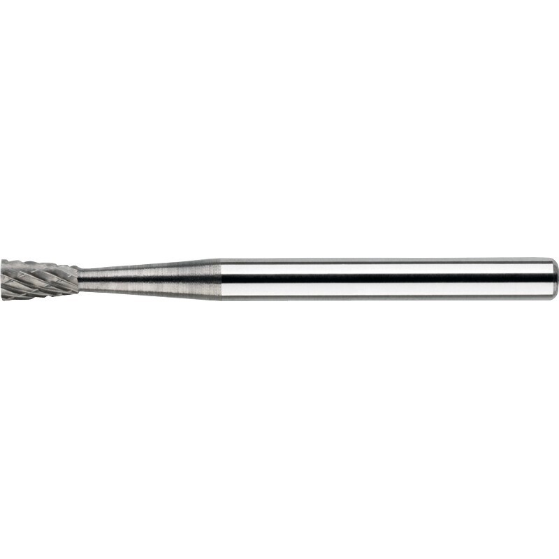 FRESA ROTATIVA CARBURO FORMA N. FORMA DE CONO INVERTIDO. MANGO 3 MM 6-UNI 3X4X3X38MM