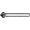 FRESA ROTATIVA CARBURO FORMA K. FORMA CONICA 90B:. MANGO 6 MM DENT 3 - 20 MM