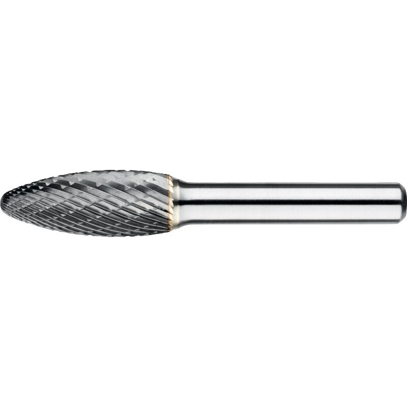 FRESA ROTATIVA CARBURO FORMA H. FORMA LLAMA. MANGO 8 MM 6-UNI 20X41X8X86MM