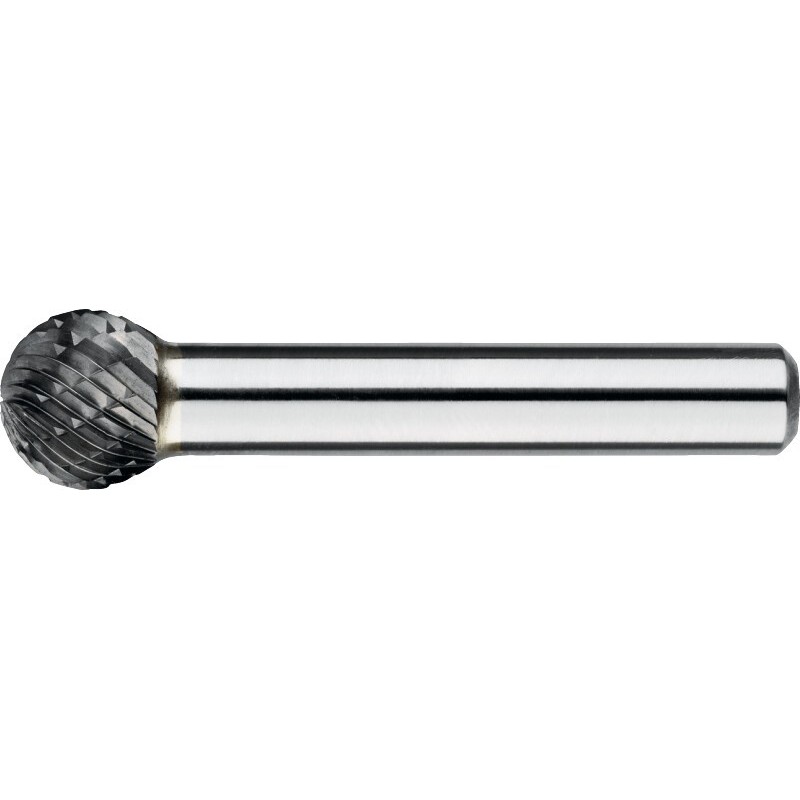 FRESA ROTATIVA CARBURO FORMA D. MODELO ESFERICO. MANGO 8 MM 6-UNI 20X16.5X8X62MM
