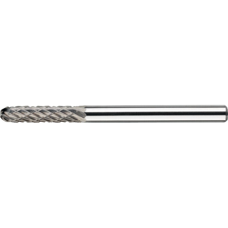 FRESA ROTATIVA CARBURO FORMA C. CILINDRICO. FORMA SEMIESFERICA. MANGO 3 MM 3-FINE 6X12.7X3X45MM