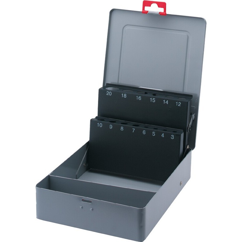 ESTUCHE DE FRESAS DIN 844 VACIO DIN 844K C4-12 MM