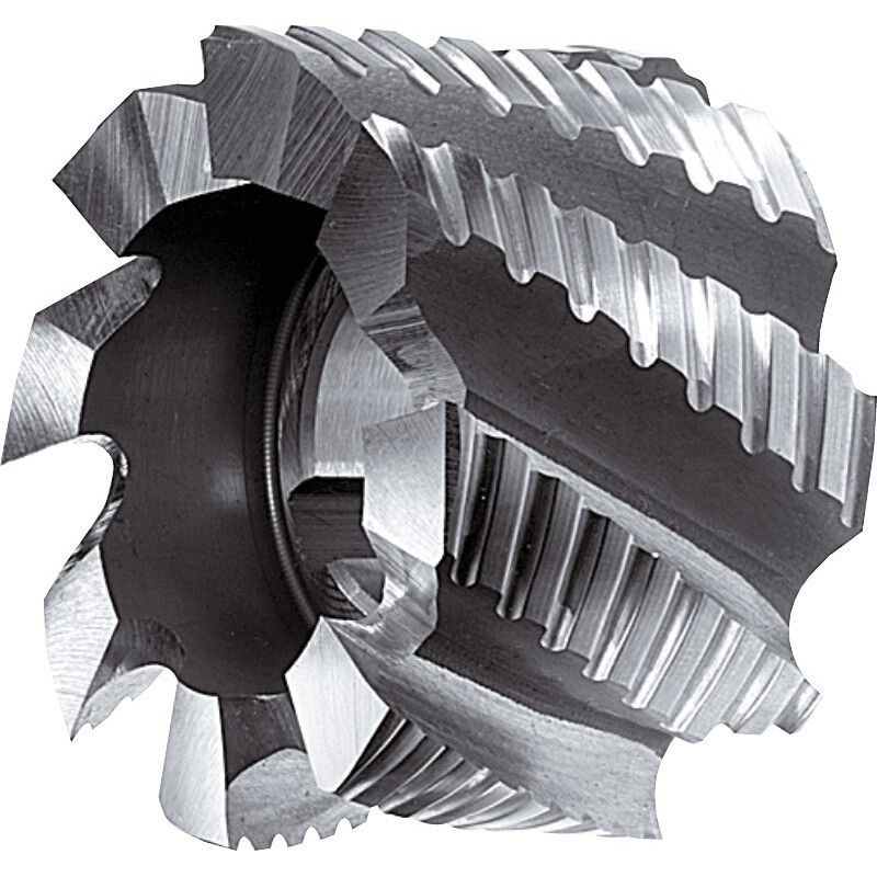 FRESA FRONTAL SIN MANGO DE DESBASTE HSS-E 8% DIN 1880 TIPO WF 125X55.5MM