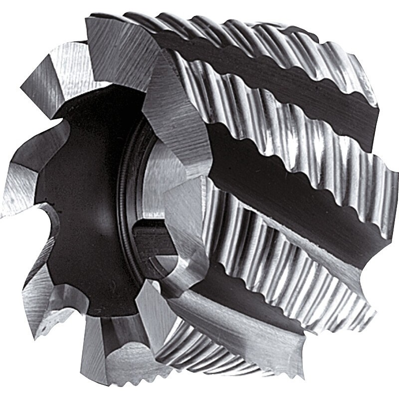 FRESA FRONTAL SIN MANGO DE DESBASTE HSS-E 8% DIN 1880 TIPO NR 80X44.5MM
