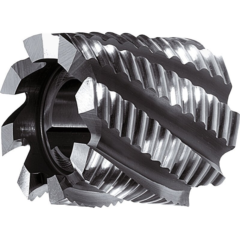 FRESA FRONTAL SIN MANGO DE DESBASTE HSS-E DIN 841 TIPO NR 40X40X16 MM