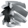 FRESA FRONTAL SIN MANGO HSS-E 8% DIN 1880 TIPO N. DENTADO GRUESO 160X63MM