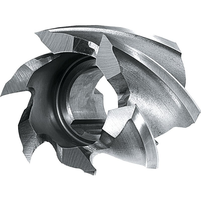 FRESA FRONTAL SIN MANGO HSS-E DIN 1880 TIPO W. ALUMINIO 80X45MM