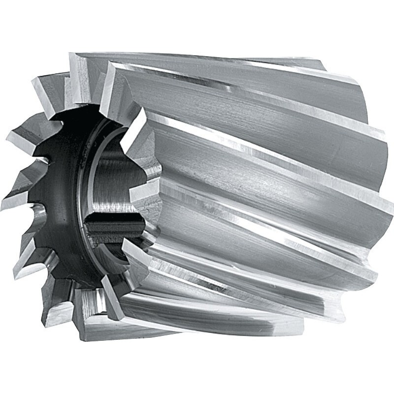 FRESA FRONTAL SIN MANGO HSS-E DIN 841 TIPO H. DENTADO FINO 40X40MM