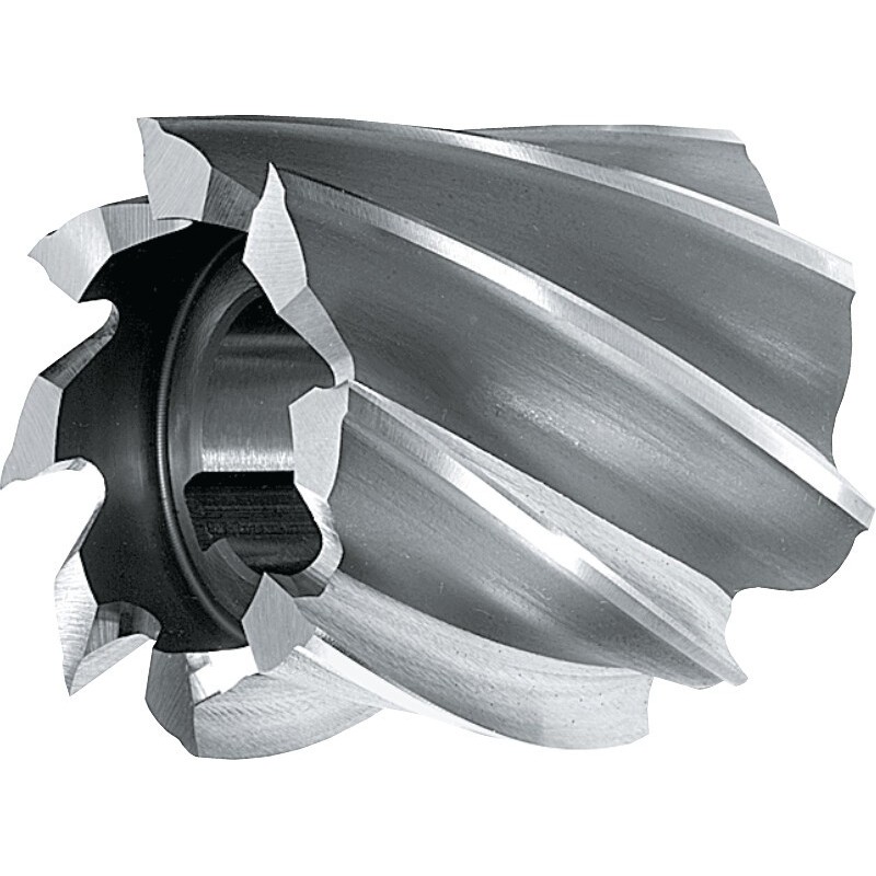 FRESA FRONTAL SIN MANGO HSS-E DIN 841 TIPO N. DENTADO GRUESO 60X60MM