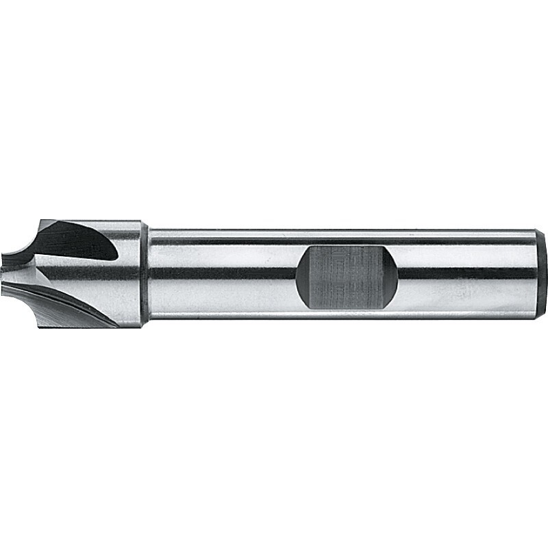 FRESA DE PUNTA ESFERICA HSS-E 8% DIN 6518-B FRESA SEMICONCAVA DE 1/4 DE CIRCULO C14MM R4
