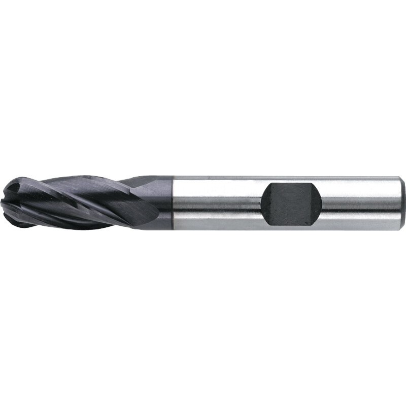 FRESA DE PUNTA ESFERICA HSS-E 8% DIN 844-B CORTA. TIPO N. TIALN 16X32MM