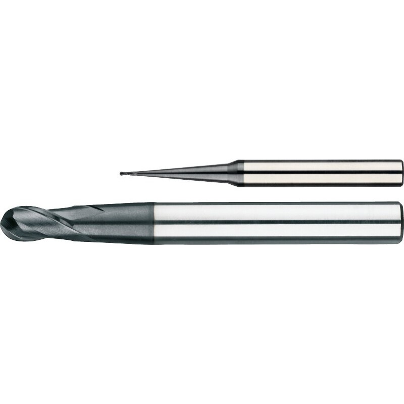 FRESA DE PUNTA ESFERICAL DE PRECISION MD ALTIN-X. HRC 30-65 1X2MM 5B: