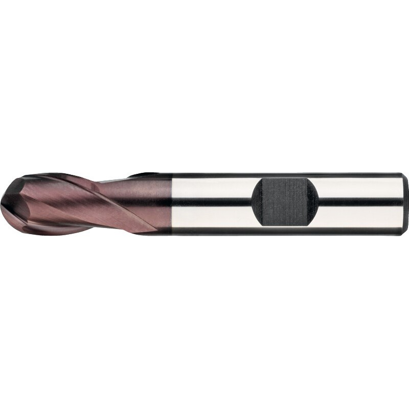 FRESA DE PUNTA ESFERICA HSS-E PM DIN 327-B CORTA. TIPO N. TIALN 16X19MM