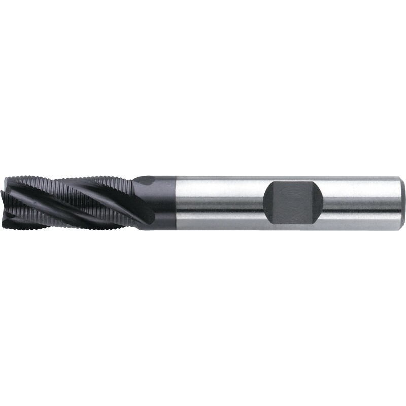 FRESA DE DESBASTE HSS-E 8% DIN 844-B CORTA. TIPO HRF. TIALN 18X32MM