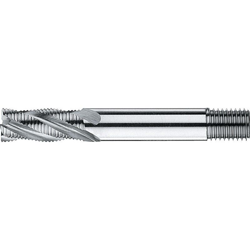FRESA DE DESBASTE HSS-E 8% DIN 844-D CORTA. TIPO HR 12X26MM