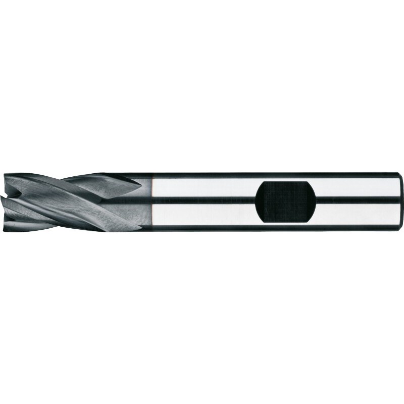 FRESA FRONTAL DE 4 LABIOS UNI MD DIN 6527-B CORTA. ALTIN-X 12X16MM