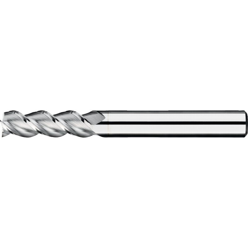 FRESA FRONTAL DE 3 LABIOS MD EXTRA LARGA. TICN. ALUMINIO 4X16MM