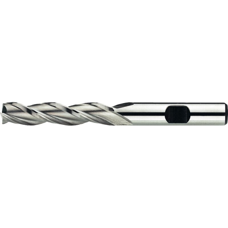 FRESA FRONTAL DE 3 LABIOS HSS-E 8% DIN 844-B LARGA. TIPO N 3X12MM