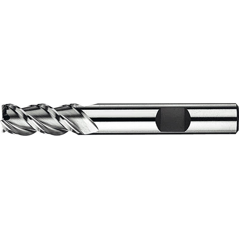 FRESA FRONTAL DE 4 LABIOS HSS-E 8% DIN 844-B CORTA. ANGULO DE HELICE 50B: 22X38MM