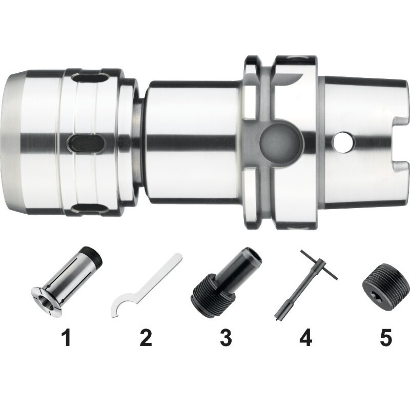 PORTAHERRAMIENTAS DE GRAN APRIETE. ISO 12164 DIN 69893 HSK63A 32 MM