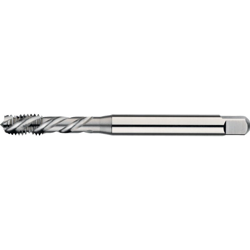 MACHO MAQUINA UNI HSS-E DIN 371 METRICA. IZQUIERDA PARA AGUJEROS CIEGOS M8