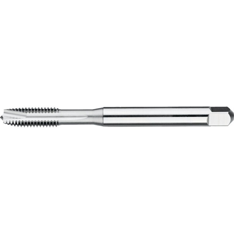 MACHO MAQUINA UNI HSS-E DIN 371 METRICA. A LA IZQUIERDA PARA AGUJEROS PASANTES M3