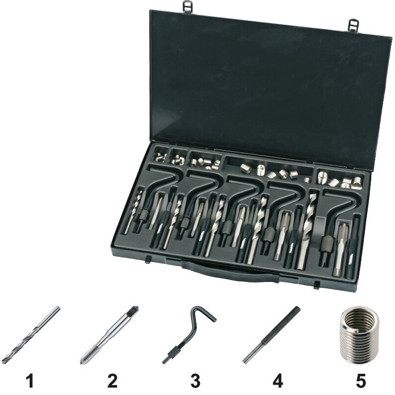 JUEGO DE PHAN-COILS METRICA. COMBINACION M5. M6. M8. M10. M12
