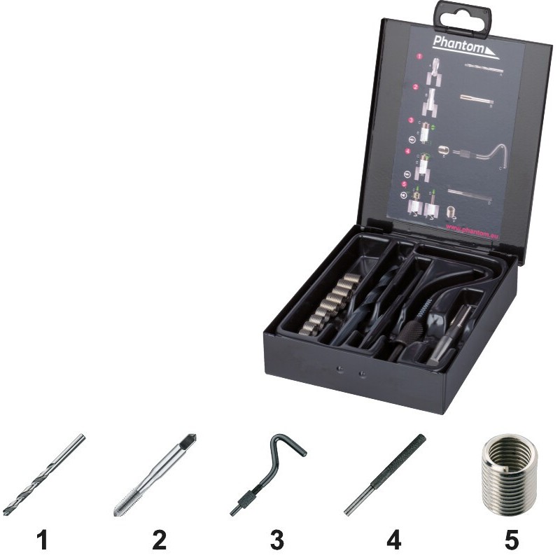 JUEGO DE PHAN-COILS UNC 1/4-20