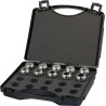 ISO 15488-B DIN 6499-B JUEGO DE PINZAS. SELLADO DE GOMA. 8 NM ER40 3-20MM