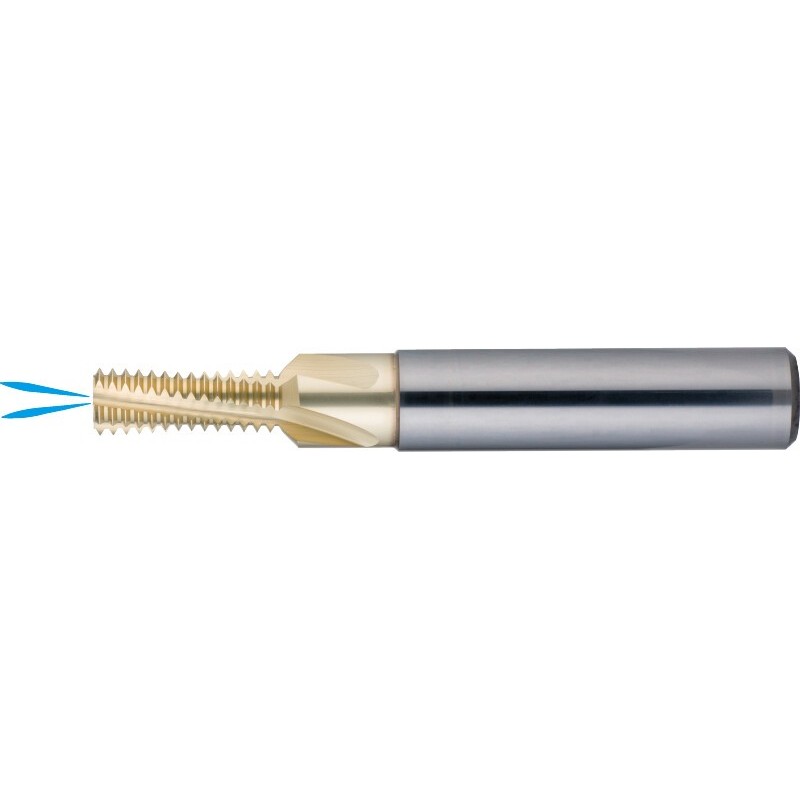 FRESA DE ROSCADO MD 2XD CON CANAL REFRIG CON ESCALONADO DE AVELLANAR. ZRN-X M16