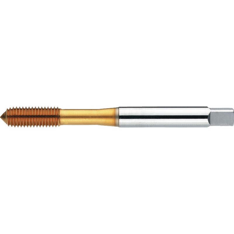 MACHO DE LAMINACION HSS-E DIN 2174 METRICA. TIN PARA AGUJEROS CIEGOS Y PASANTES M3