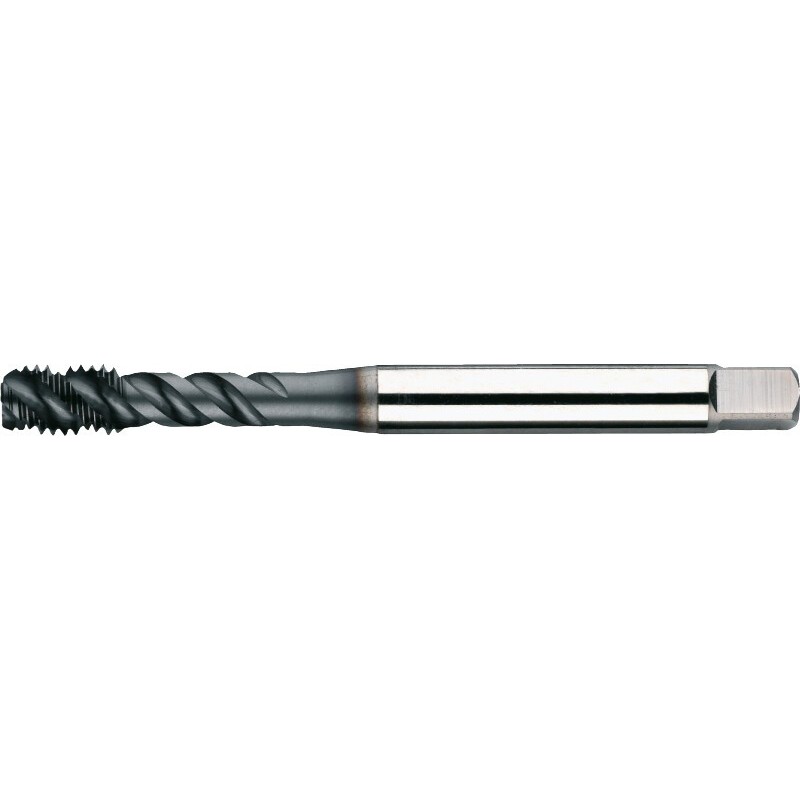 MACHO MAQUINA SINCRONIZADO HSS-E PM DIN 371 METRICA. TICN PARA AGUJEROS CIEGOS M4