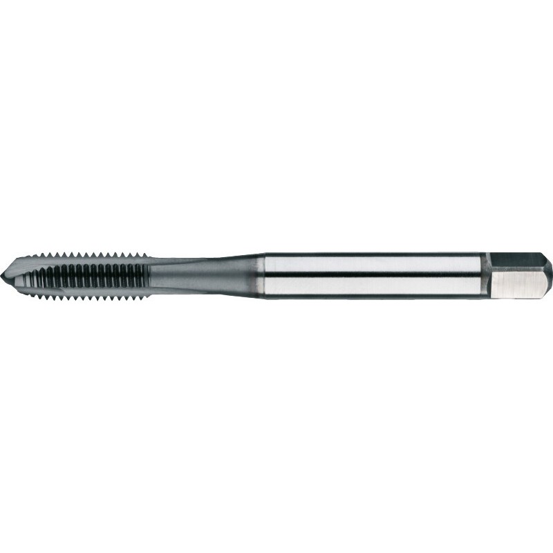 MACHO MAQUINA HSS-E PM DIN 371 METRICA. TICN. ACERO INOX PARA AGUJEROS PASANTES M5