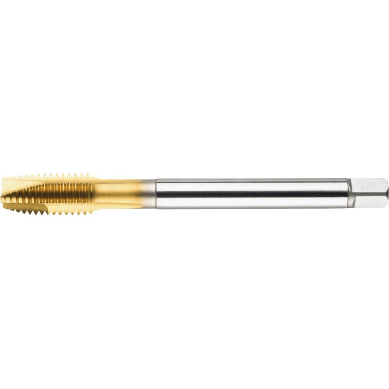 MACHO MAQUINA UNI HSS-E DIN 376 METRICA. TIN PARA AGUJEROS PASANTES M9