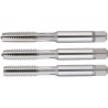 MACHOS MANO HSS ISO 529 BSW WHITWORTH. JUEGO DE 3 PIEZAS 9/16-12