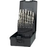 ESTUCHE DE BROCAS HSS-E DIN 338 ACERO INOX 11.760 - 1-10.5X0.5+3.3+4.2+6.8+10.2 MM