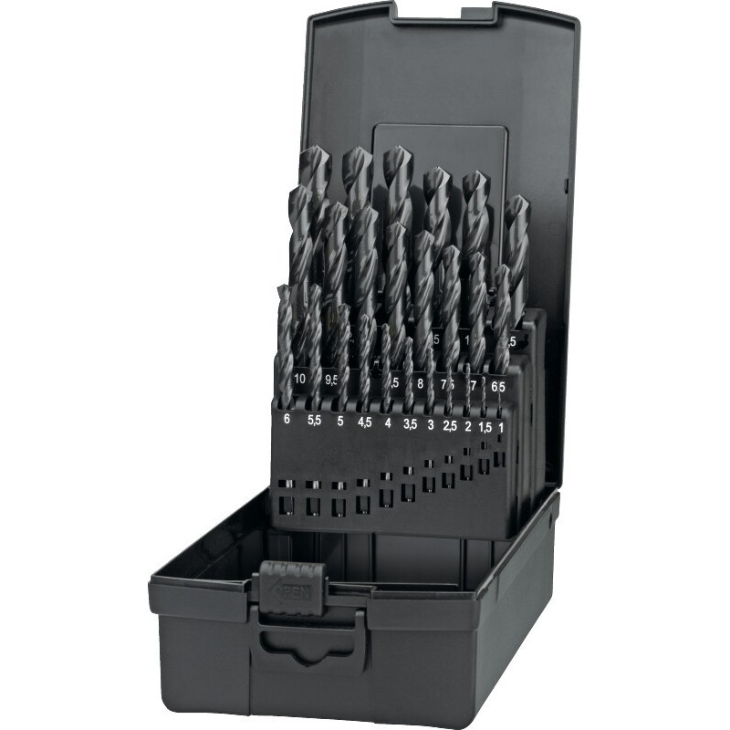 ESTUCHE DE BROCAS HSS DIN 338 11.450 - 1-5.9X0.1 MM