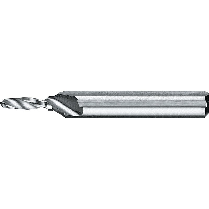 BROCA ESCALONADA HSS-E DIN 332-D PARA PRETALADROS CON CENTRAJE. 60B:. CON PLANO DE ARRASTRE M10 8.5X10.5MM