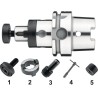 DIN 6358 PORTAFRESA COMBINADO PARA FRESAS CON RANURA LONGITUDINAL Y TRANSVERSAL. ISO 12164 DIN 69893 HSK63A 16MM L160